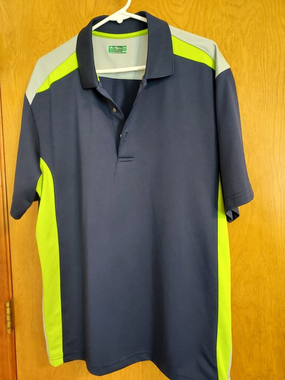 Ben Hogan Performance size XL golf polo shirt men Knit EUC size 46 -48 color blk